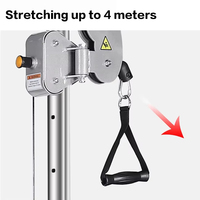 Entraîneur multifonction commercial équipement de Fitness professionnel réglable double poulie système Machine câble Crossover