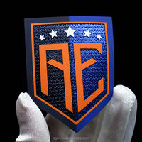 Écussons personnalisés en caoutchouc, PVC et silicone, thermocollants, pour vêtements, vente en gros, logos d'équipes de baseball, rugby, club, football, pour chapeaux