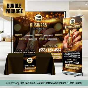 Custom Retractable Banner <b>Stand</b> ,Design for Indoor/Outdoor Event Anti-Base Quick Setup & Branding Solutions,<b>Backdrop</b> - Product Image 6