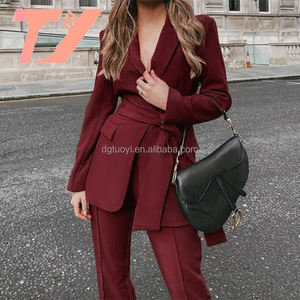 بذلة بنطلون جديد من TUOYI ، سترة نسائية متينة ، سيدة نسائية - Product Image 1