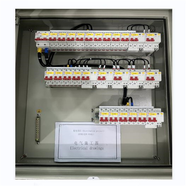 GZY YY-F2 Control Box Electrical Cabinet 220V/380V Electrical Panel Box MCB Circuit Breaker Power Distribution Cabinet