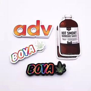 Hot selling custom shiny <strong>UV</strong> insulated cup with cartoon holographic gloss and any shape <strong>label</strong> Die cut sticker <strong>print</strong> CMYK logo - Product Image 4