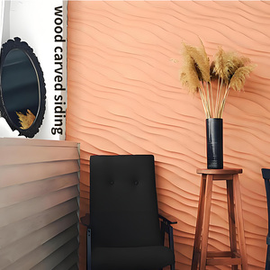 Tùy Chỉnh 3D Khắc Sóng Bảng Điều Khiển Tường Bảng Bánh Sandwich Tấm Gỗ Khắc Tường Treo Bảng Điều Khiển Cho Khách Sạn Wallboard - Product Image 5