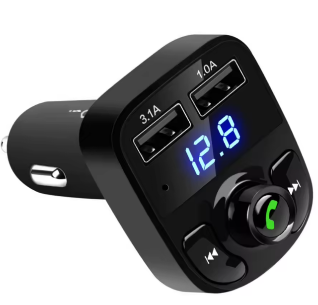Hot Selling Universal Car Charging Cigarette Lighter Usb Player Multifunctional Car Mp3 Music Player With Dual Usb Port