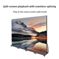 Écran d'affichage LED résistant aux chocs, étanche, couleur pleine, modèle CX-P2.5, luminosité 500 cd, 98304 points, pour supermarchés et magasins en intérieur