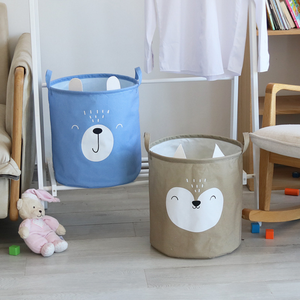 Panier à linge imprimé pingouin le plus récent avec tête d'animal pour enfants - Product Image 2