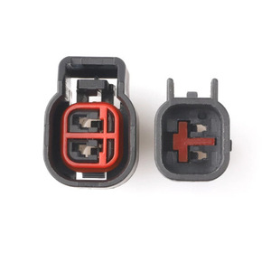 Conector de inyector de combustible resistente al agua, enchufe Dj7023c 1,5 21 para vehículos Ford Chevrolet, Material Pbt negro de 2 posiciones - Product Image 4