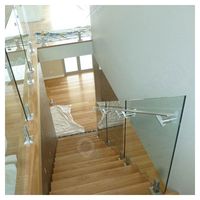 Système de balustrade de balcon en verre Prima, balustrade de balcon extérieure à vue panoramique