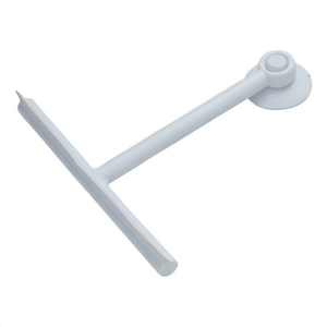 GUMMY White 264102 Shower <b>Enclosure</b> Squeegee with Suction Cup (23x22cm) - Product Image 2