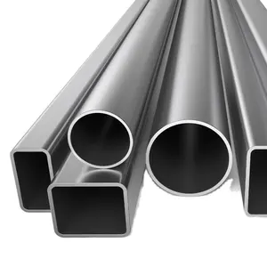 Tubulação de aço inoxidável, preço baixo da fábrica, tubo de aço inoxidável, quadrado/retangular/tubo ss tubo 304, aço inoxidável, tubo, preço de kg
