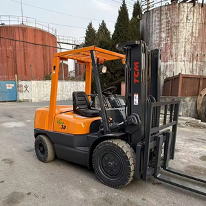 <b>Used</b> Japan TCM Diesel Engine Forklift 3 Ton 1220mm Fork Length 6 Months Warranty - Product Image 1