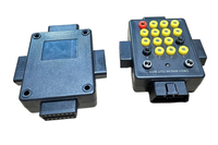 Kit de Prueba de Protocolo de Diagnóstico para Automóviles, Caja Conectora OBD de 16 Pines, Fuente de Alimentación para Vehículos, Caja de Conexión OBD2 CAN, Herramienta de Puente