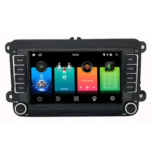 ZYCGOTEC 2 Din Android Car Radio GPS 4G WiFi DSP Carplay For VW / Volkswagen Skoda Octavia golf 5 6 touran passat B6 polo Jetta