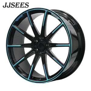 Rines JJSEES 5x112 de 19, 20, 21 y 22 Pulgadas, Rines de Aleación Escalonados para Autos de Carreras 5x114.3 para Mercedes C, E, S, CLS, SL, W222, W223, W212 - Product Image 5