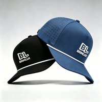 Casquettes de golf imperméables avec cordon, casquette de baseball personnalisée, casquette perforée, casquette de performance, casquettes de sport et de course en plein air, Gorras