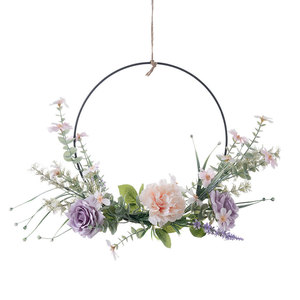 Guirlande de fleurs artificielles Yueting, pivoine, rose, décoration murale, décoration de mariage, décoration de la maison CF01297 - Product Image 5