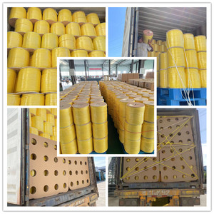 Corde Poly <span class=keywords><strong>Pro</strong></span> jaune, corde en polypropylène torsadé-3/8 "X 600 ', jaune - Product Image 6