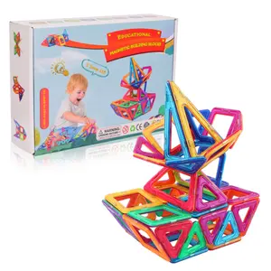 Bloque de juguetes magnéticos similares educativos Balin, bloques de construcción magnéticos de gran calidad, Conector de construcción de plástico para niños
