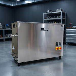 Nettoyeur à ultrasons électrique FS-50, nouvelle génération, pour l'électronique et la machinerie, 50 litres, acier inoxydable, 220/240V, 750W, garantie 1 an - Product Image 4