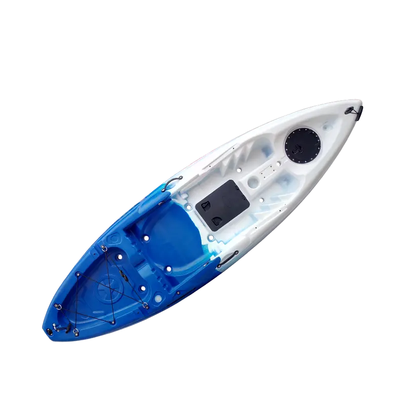 Single Seat Kayak Fishing Cheap LLDPE Canoe Paddle Boats