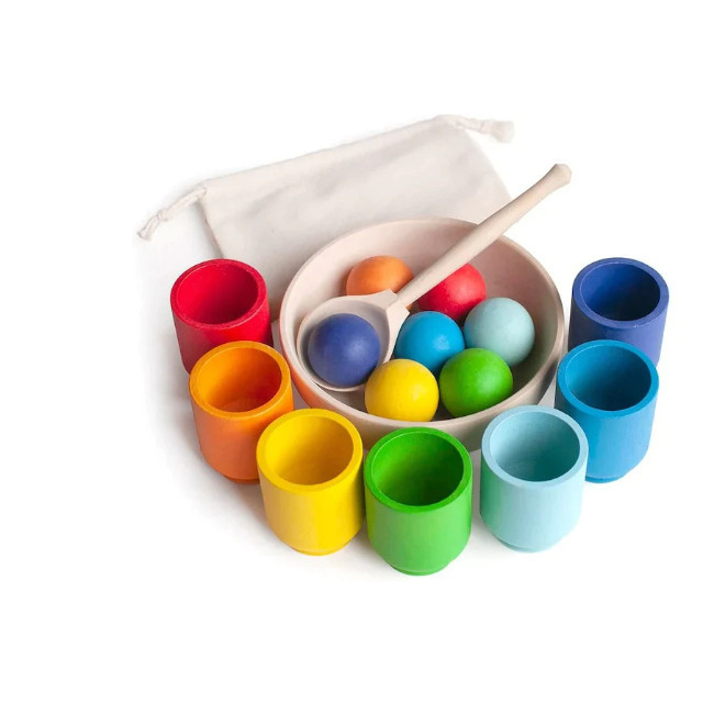TC-Boule et tasse à sept couleurs
