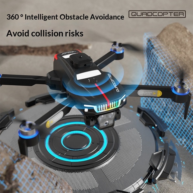 New J6 Brushless Beginner Drones HD Aerial Photography Quadcopter Obstacle Avoidance Remote Control Aircraft Foreign Trade Toy