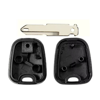 Clé de voiture transpondeur Weilongda sans puce, connecteur enfichable en matériau PP pour 106/107/307/207/306/406 et Citroën C2/C3/C4