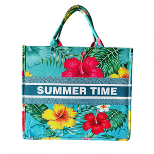 Borse italiane con logo personalizzato moda donna lemon italia souvenir in tela grandi borse tote italiane - Product Image 3