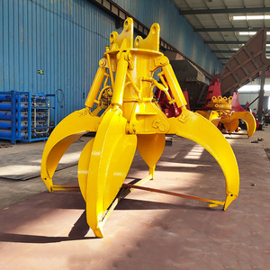 Accessoires pour excavatrices : Grappin hydraulique pour ferraille en acier, type « Orange Peel » - Product Image 5