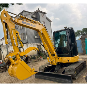 Pelle sur chenilles Komatsu PC55 avec peinture d'origine et faible taux de défaillance, excellente structure de châssis pour la pose de pipelines et les travaux de rénovation routière - Product Image 5