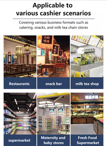 Terminal de point de vente tout-en-un avec double écran tactile de 15,6 pouces, tiroir-caisse, imprimante, scanner, systèmes Android de vente - Product Image 6