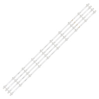 Nouvelle bande LED de rétroéclairage pour téléviseur XS-3201 avec corps en aluminium et télécommande RF-DC400E30-1001S-01 A3 pour CONDOR L40G4100