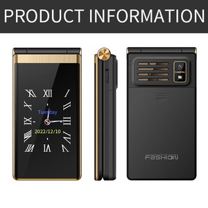 โทรศัพท์มือถือแบบฝาพับ Yeemi M1 Classic รุ่นคลาสสิค รองรับ 2G GSM หน้าจอ 3.0 นิ้ว รองรับซิมคู่ จอแสดงผลคู่ ชาร์จผ่าน USB พร้อมไฟฉาย - Product Image 2