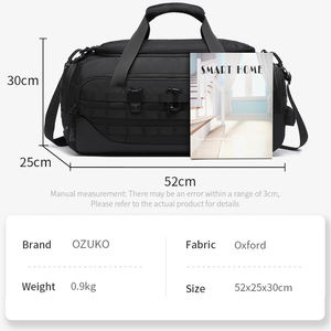 <span class=keywords><strong>Ozuko</strong></span> กระเป๋าเดินทาง1680D กันน้ำ, กระเป๋าเดินทางใส่ของได้เยอะกันน้ำใส่โลโก้ได้ตามต้องการ - Product Image 4