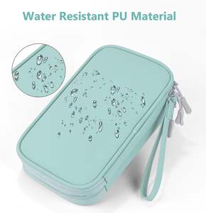 Bolsa Organizadora de Cables Electrónicos de Muestra Gratuita - Bolsa de Almacenamiento de Accesorios Digitales Electrónicos de Doble Capa Portátil para Viajes - Product Image 3