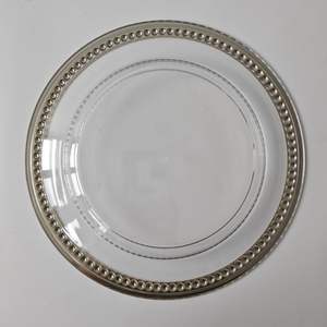 Chargeurs en <span class=keywords><strong>plastique</strong></span> <span class=keywords><strong>transparent</strong></span> de 13 pouces Plaques irrégulières de mariage réutilisables et bon marché en gros - Product Image 6