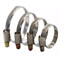 Allemagne Collier de serrage en acier inoxydable de haute qualité Colliers de serrage vissés OEM Support personnalisé Abrazaderas Tipo