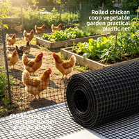 Clôture en filet plastique pour l'agriculture, anneau de protection pour bassin à poissons, filet de barrière pour maïs et poulets, clôture d'isolation domestique, jardin potager