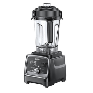 Licuadora de Alta Velocidad 2L-5L, Multifuncional, Molinillo, Preparador de Leche de Soya, Eléctrica, Negra y Plateada - Product Image 4