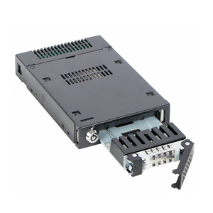 Boîtier d'extraction de disque dur tout métal Hot MB601VK-B PCIe 4.0 pour SSD <span class=keywords><strong>U</strong></span>.2 NVMe SATA SAS 2,5 pouces vers périphérique 3,5 pouces - Product Image 2