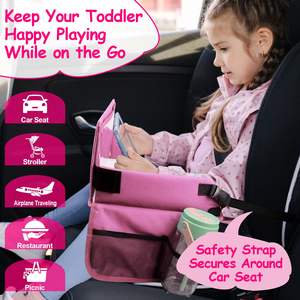 Échantillon gratuit, prêt à être expédié, plateau de jeu pour tout-petits imperméable, plateau de voyage amélioré pour enfants, plateau de rangement pour enfants, jouet pour enfants - Product Image 5