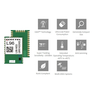 Chất Lượng Cao Quectel L96 Cực Kỳ Nhỏ Gọn GNSS <span class=keywords><strong>Module</strong></span> Với Nhúng Ăng Ten Con Chip Mô-đun Với Xây Dựng-Trong LNA - Product Image 5