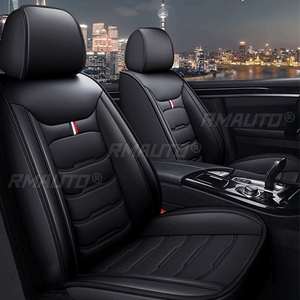 Fundas de Asiento de Coche de Cuero PU, Fundas Universales para Asientos Delanteros, Cojín Protector para Asientos de Auto - Product Image 2