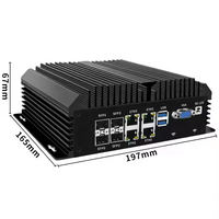 Router Multi-WAN 4x10G SFP+ con 4 Puertos 2.5GbE para Centros de Datos