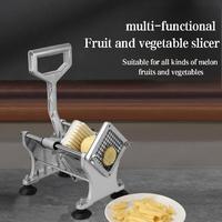 Machine commerciale manuelle à couper, peler et trancher les pommes de terre, neuve, pour aliments secs, restaurants, industrie alimentaire, vente au détail