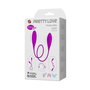 PETITTY LOVE Snaky <span class=keywords><strong>Vibe</strong></span> USB ricarica vibratore indossabile da donna doppia vibrazione con diverse modalità di velocità lesbo Sex Toy - Product Image 5