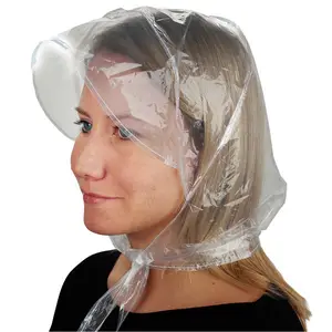 Promotional Fashion Plastic <strong>Rain</strong> <strong>Bonnet</strong> Wholesale - Product Image 1