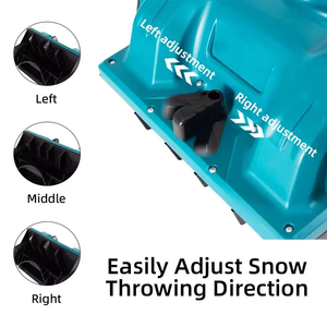 Ananke Tools Souffleuse à neige portative sans fil rechargeable 21V 1200W, pelle souffleuse, vente en gros, hiver, jardin, alimentée par batterie - Product Image 6