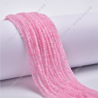 2mm Facettes Fine Cut Pierre Naturelle Poudre Cristal Perle Facettes Gem Perle pour DIY Bracelet Collier Bijoux Production