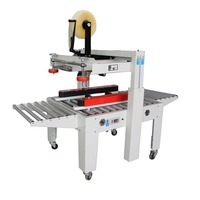 Scelleuse de cartons et boîtes en papier pneumatique semi-automatique robuste FXJ-5050A pour boissons